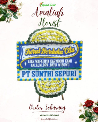 Papan Bunga Duka di Burangrang