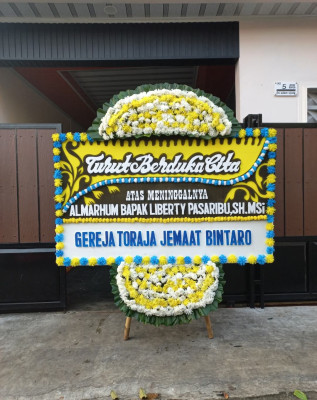 Papan Bunga Duka di Burangrang