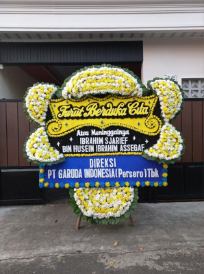 Papan Bunga Duka di Burangrang