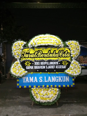 Papan Bunga Duka di Burangrang