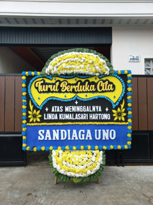 Papan Bunga Duka di Burangrang